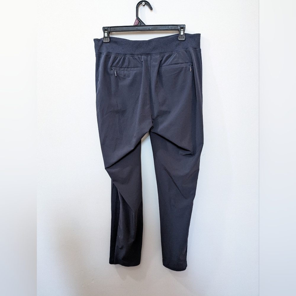 Athleta Blue Pants Drawstring Pull On Athletic Jo… - image 2